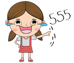 Little Moody Girl sticker #13437411