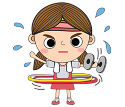 Little Moody Girl sticker #13437420