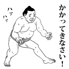 This is a sumo wrestler