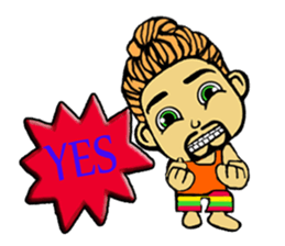 Slow man sticker #13438046