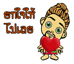 Slow man sticker #13438059