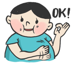 Fatty Boy is Always Hungry sticker #13438768