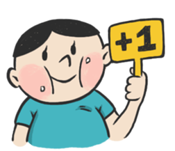 Fatty Boy is Always Hungry sticker #13438774