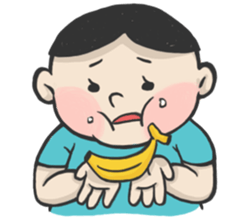 Fatty Boy is Always Hungry sticker #13438776