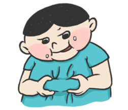 Fatty Boy is Always Hungry sticker #13438779