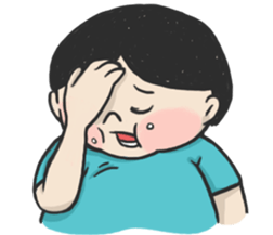 Fatty Boy is Always Hungry sticker #13438780