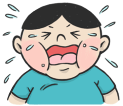 Fatty Boy is Always Hungry sticker #13438788