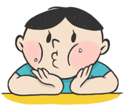 Fatty Boy is Always Hungry sticker #13438791