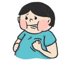 Fatty Boy is Always Hungry sticker #13438795