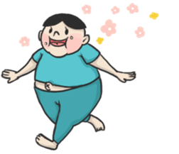 Fatty Boy is Always Hungry sticker #13438804