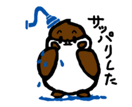 Daily life of the sparrow sticker #13438982