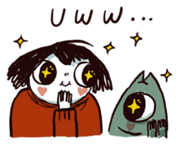 Me and my Fish 2 sticker #13439730