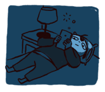 Me and my Fish 2 sticker #13439738