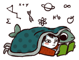 Me and my Fish 2 sticker #13439746