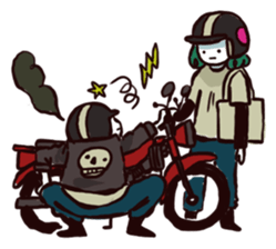 Me and my Fish 2 sticker #13439761