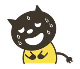 Horny cat sticker #13439839