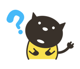 Horny cat sticker #13439840