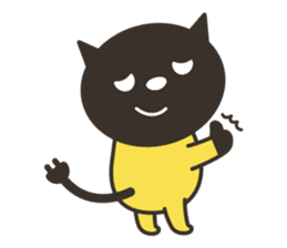 Horny cat sticker #13439846