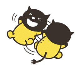 Horny cat sticker #13439854