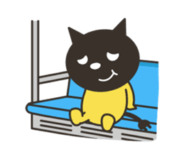 Horny cat sticker #13439858