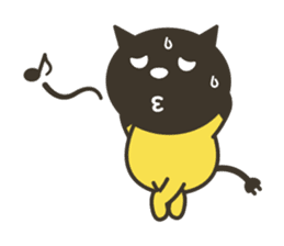Horny cat sticker #13439863