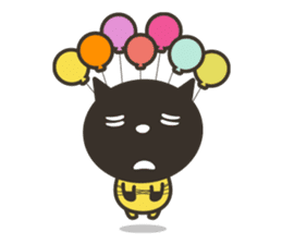 Horny cat sticker #13439864