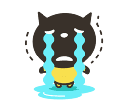 Horny cat sticker #13439870