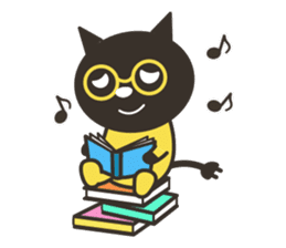 Horny cat sticker #13439871