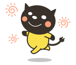 Horny cat sticker #13439877