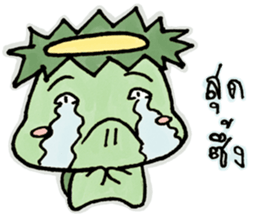 Kappa cute ghost sticker #13440008