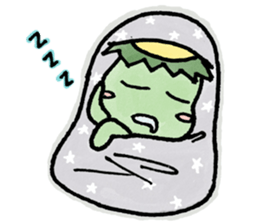 Kappa cute ghost sticker #13440019