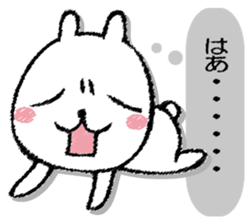 Tray of rabbit sticker #13440061