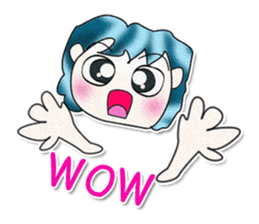 Hello My name is Kentaro. WOW! sticker #13441306