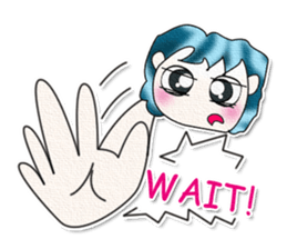 Hello My name is Kentaro. WOW! sticker #13441307