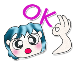 Hello My name is Kentaro. WOW! sticker #13441320