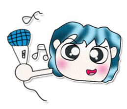 Hello My name is Kentaro. WOW! sticker #13441335