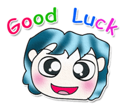 Hello My name is Kentaro. WOW! sticker #13441336