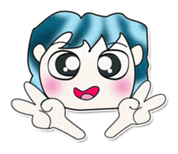 Hello My name is Kentaro. WOW! sticker #13441338