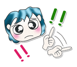 Hello My name is Kentaro. WOW! sticker #13441339