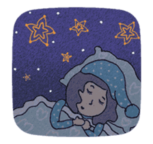 Emotional girl and a pet's daily Ver 1.0 sticker #13441614