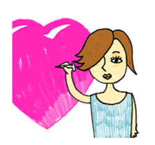 Emotional girl and a pet's daily Ver 1.0 sticker #13441617