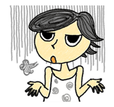 Emotional girl and a pet's daily Ver 1.0 sticker #13441627