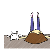 Emotional girl and a pet's daily Ver 1.0 sticker #13441628