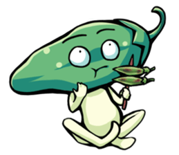 Blockhead Sweet Peppers Sticker sticker #13442435