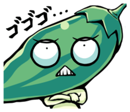 Blockhead Sweet Peppers Sticker sticker #13442443