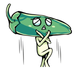 Blockhead Sweet Peppers Sticker sticker #13442465