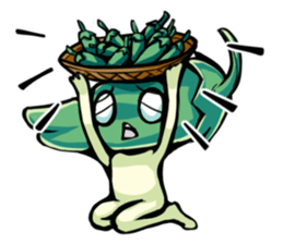 Blockhead Sweet Peppers Sticker sticker #13442466