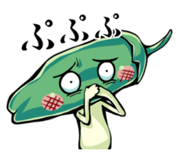Blockhead Sweet Peppers Sticker sticker #13442467