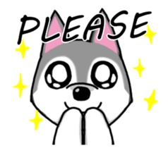 HahahaHusky sticker #13442638