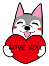 HahahaHusky sticker #13442651